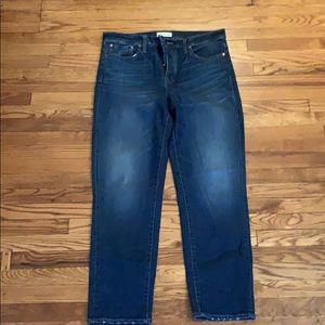 Madewell cruiser straight jeans